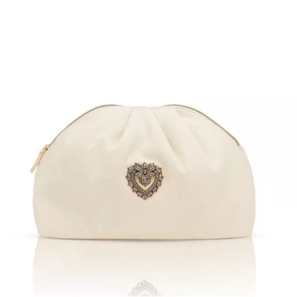 Dolce & Gabbana Cosmetic Bag Makeup Case Travel Toiletries ‘Devotion’ Beauty - Picture 1 of 5